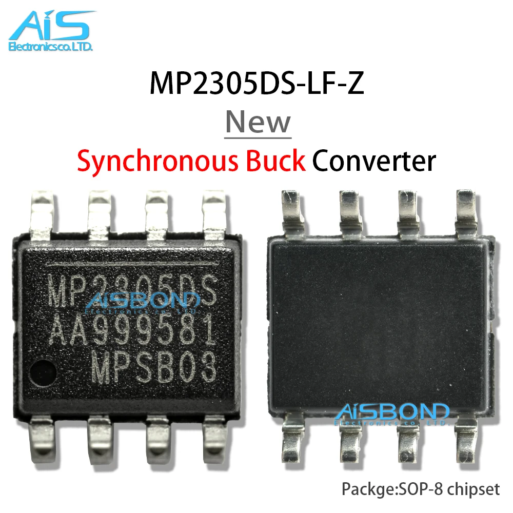 10Pcs/Lot New MP2305DS-LF-Z MP2305DS 4.75V to 23V in 2A out Synchronous Buck Converter Chip SOP-8 IC