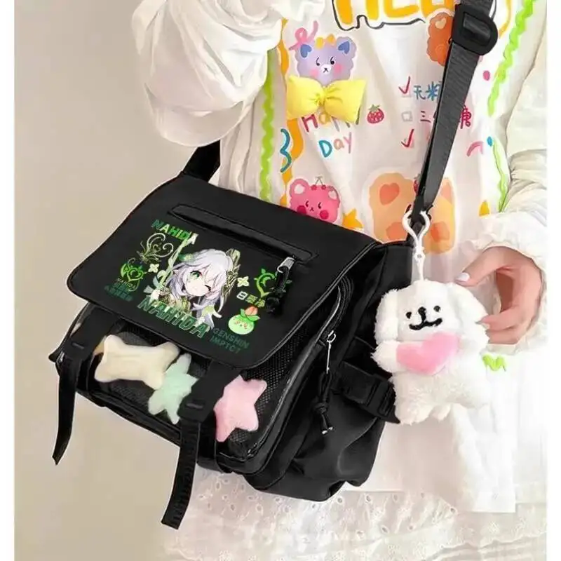 

Аниме-игра GS IMPACT Cos Cyno Balladeer Nilou Kamisato Ayaka Ganyu Zhongli и т. д. Унисекс 2025 г., повседневная универсальная упаковка для боли в подарок