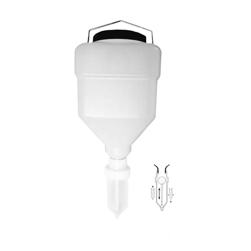 Nuova fabbrica Bottiglia di salsa da 3,5 litri Bottiglia di salsa di grande diametro Bottiglia di salsa sospesa