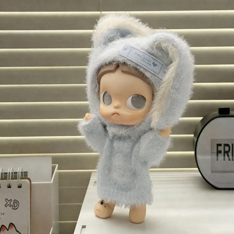 Blue Rabbit Series Attractive Fashion Outfit And Headgear Cute Garment For Stylish Doll Dress Up Accessory Suitable for bjd