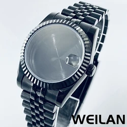 36mm 40mm Black NH34 NH35 NH36 NH38 NH39 NH70 NH72 ETA2824 PT5000 Watch Case Top Waterproof Sapphire Crysta