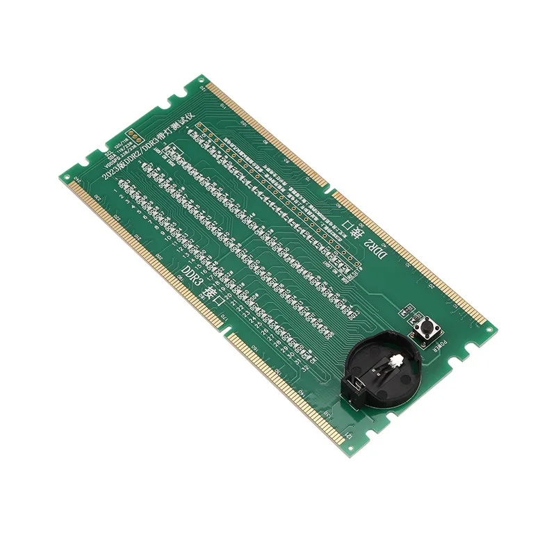 

Тестер с подсветкой DDR2 и DDR3 2 в 1, с подсветкой для интегральных схем материнской платы настольного компьютера