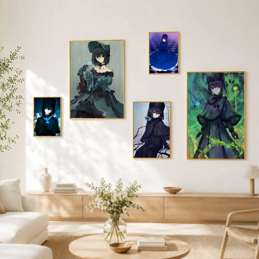 K-Kuonji Alice M-mahou tsukai no yoru Waterproof Self-adhesive HD Poster Wall Sticker Home Decor Gift
