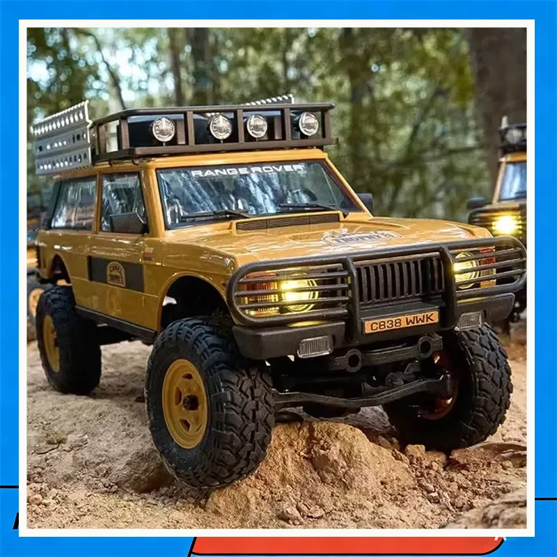 New Fms 1/24 Fcx24m Camel Cup Land Rover Defender 90/110 First Generation Range Rover Discovery Simulation Climbing Car Gift