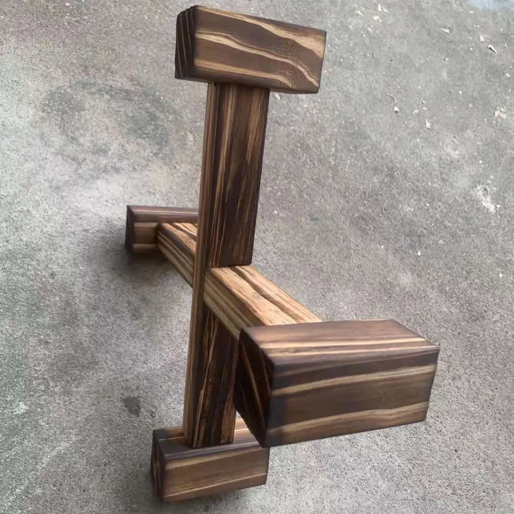 Wood Flower Pot Rack Nordic Style Solid Wood Plant Stand Indoor Bonsai Display Balcony Window Shelf Garden Plant Holder