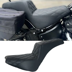 For Harley Softail M8 Street Bob FXBB 114 FXBBS Slim FLSL FLDE Heritage Classic FLHC FLHCS Motorcycle Seat Saddle Pad