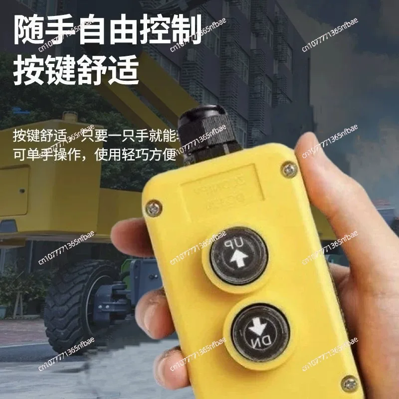 AT59 Dump Trailer Remote Control Switch 12V DC Up Down Control Switch Hydraulic Pump Power Acting Lift Unloading Truck