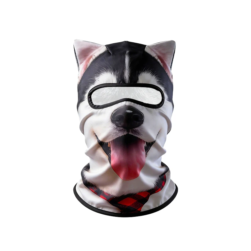 3D Katzen-Tier-Skimaske mit Ohren, Geeignet für Musikfestivals, Raves, Ski, Halloween oder Outdoor-Partys – Detail 10