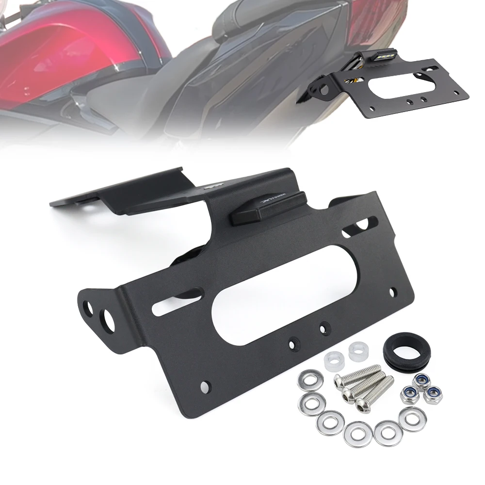 Motorcycle Rear Tail Tidy Fender Eliminator Kit Registration License Plate Holder Bracket Daytona 660 2024-2026 Fit For Triumph