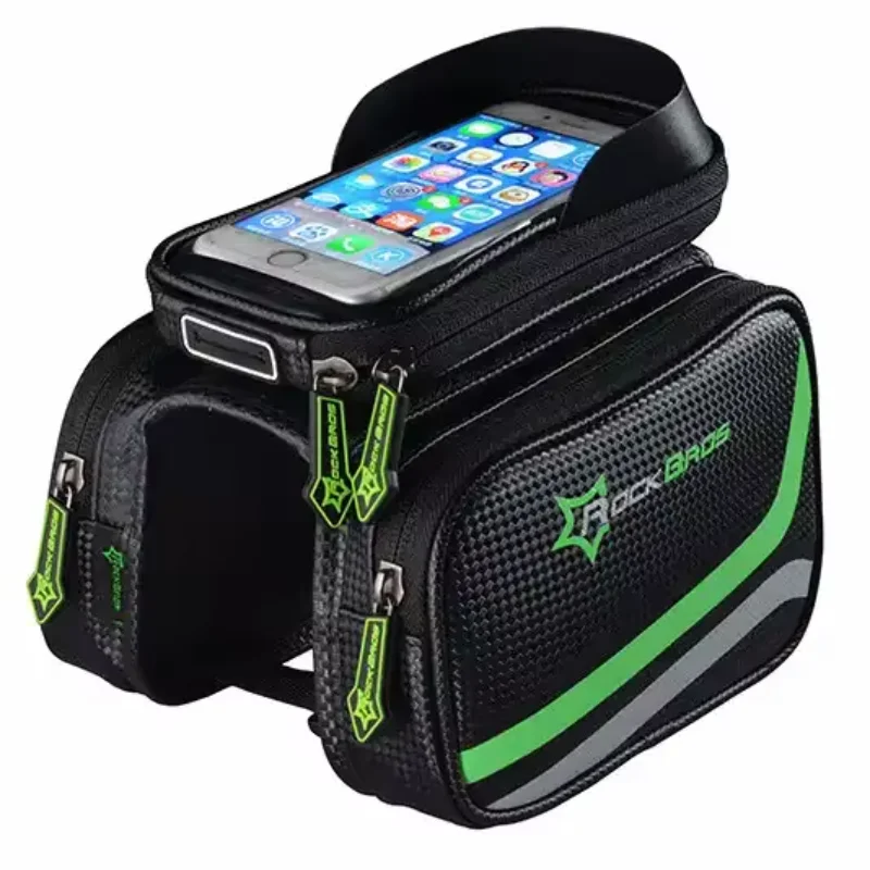 

Bike Bicycle Frame Front Head Top Tube Bag Bike Frame Waterproof Bag for Phone