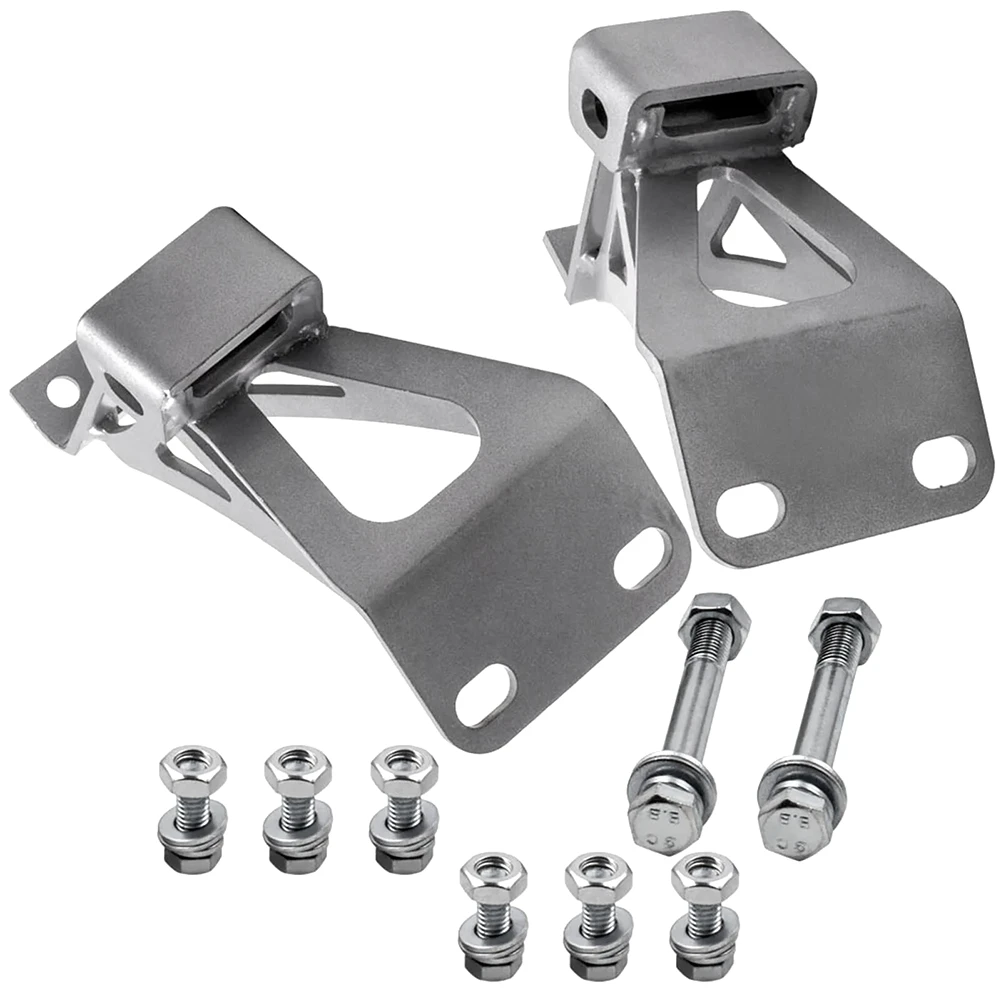 

R4-2Pcs Sheet Metal Mounts Brackets For GMC Truck 1963-1972 Small Block V8