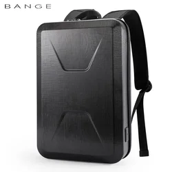 BANGE PC Fashion Backpack Men Anti-thief Business Backpacks 15.6 Inch Laptop Backpacks Waterproof Male Travel Bag