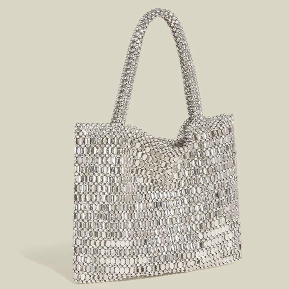 

Summer Woven Design Women's Handbag Minimalist Large Capacity Bag New Fashion Solid Color Bags Portable Daily Bags For Women