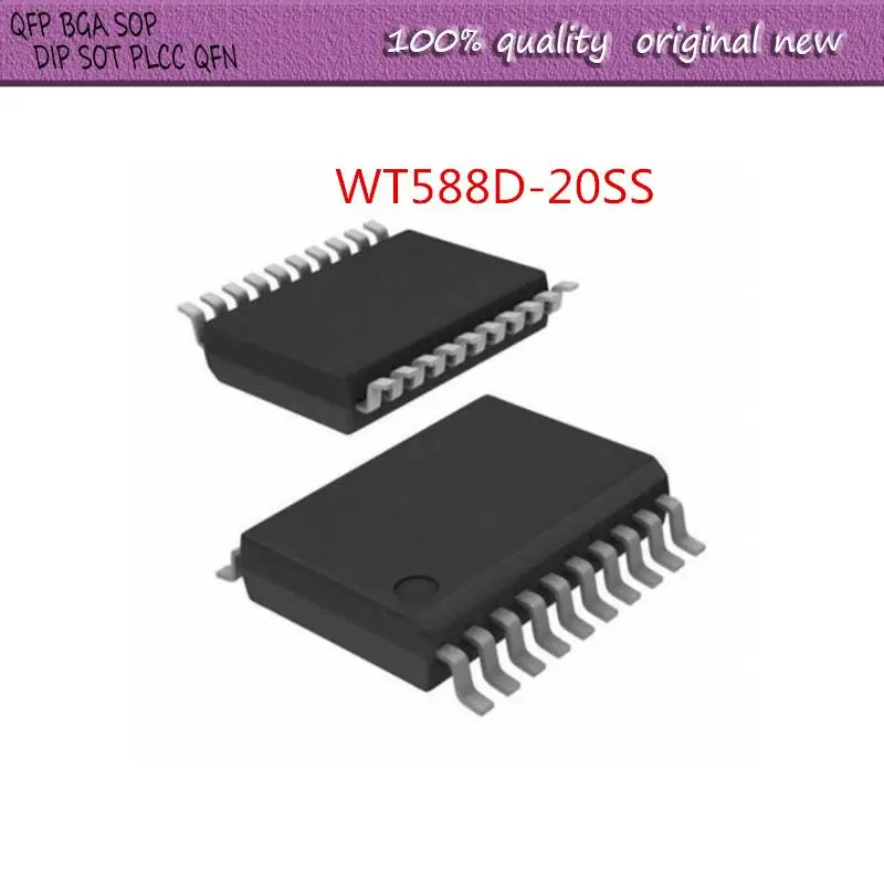 

NEW 5PCS/LOT WT588D-20SS WT5880-20SS WT588D 20 SSOP-20