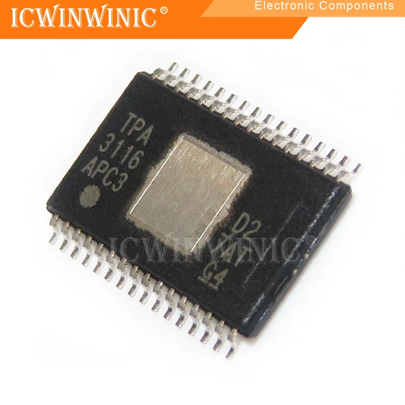 

10 штук TPA3116D2DADR TPA3116D2 TPA3116