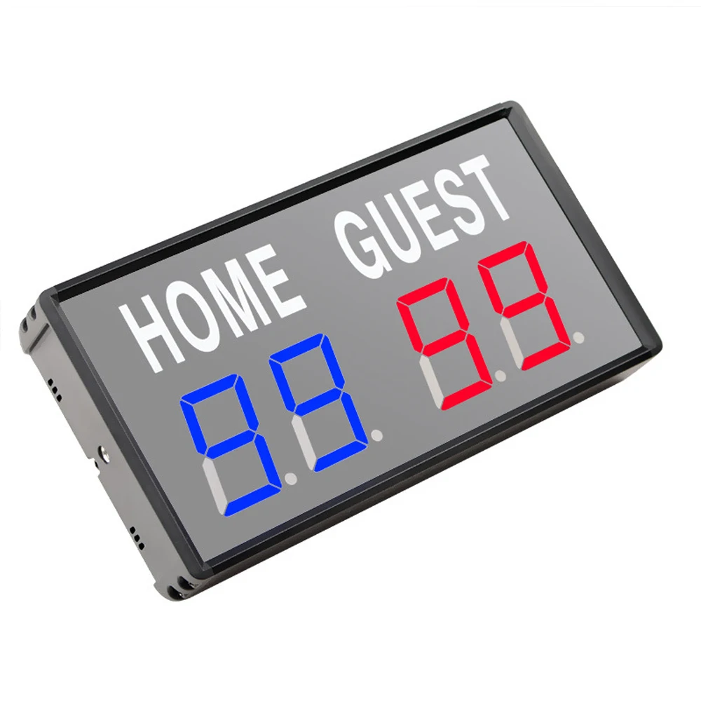 4-Digit LED Electronic Score  Scoreboard with Remote for Basketball   Table Tennis Scoreboard for Basketball
