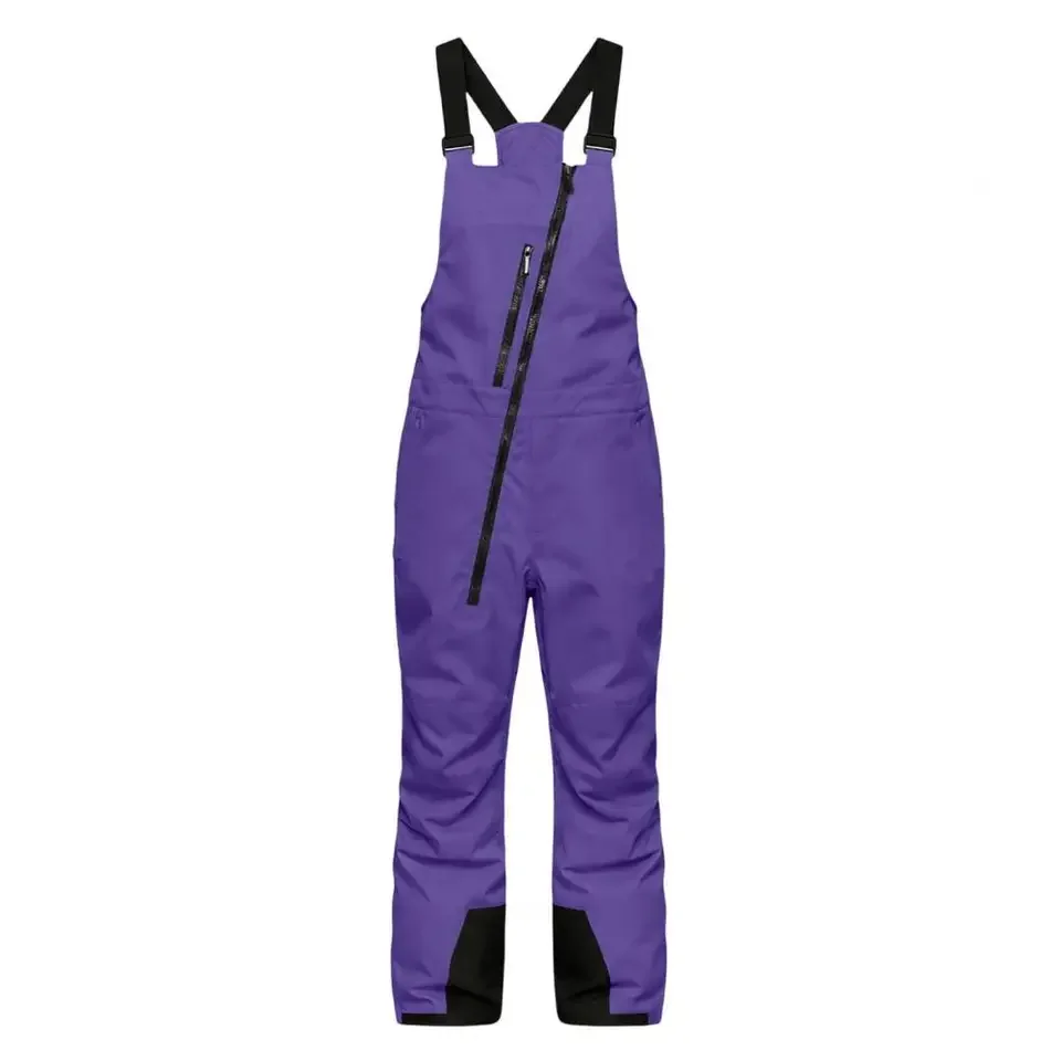 

Women Overalls Ski Pants Windproof Sleeveless Outdoor Pants Thermal Ski Trousers Large Size Cold Weather Jumpsuit Snowboarding