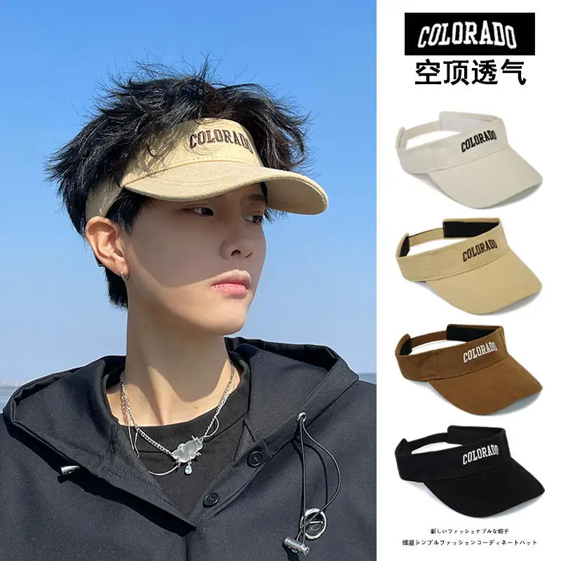 

Hat Empty Top Hat Sun Hat Men's Shade Summer Outdoor Sports Running Roof Hat Breathable Cap Women Summer Hats Beach Hat