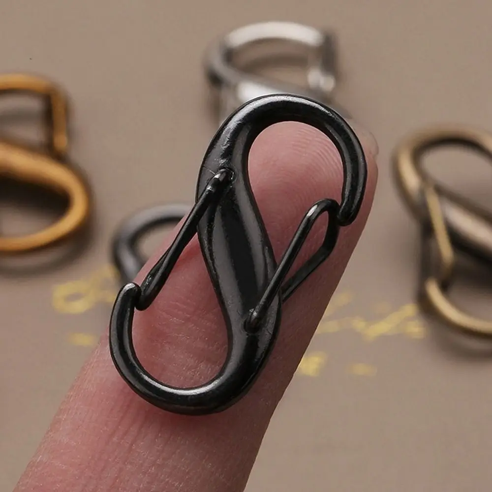 Hook Shortening S Type Shape Clasp Alloy Bag Extension Buckle Bag Adjustable Buckle Silver Hardware Accessory