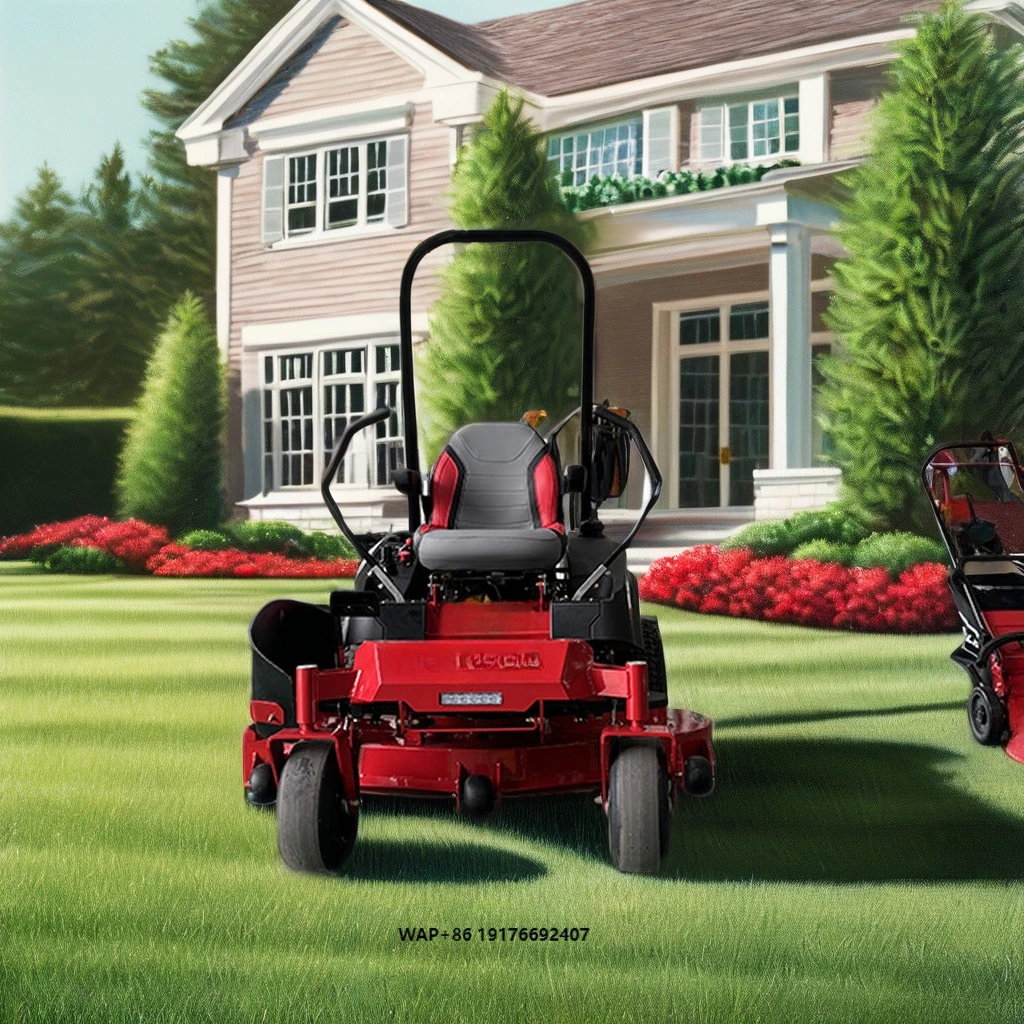 50 Inch Driving Mower Double Knife Lawn Car High Horsepower Driving Riding Mower
