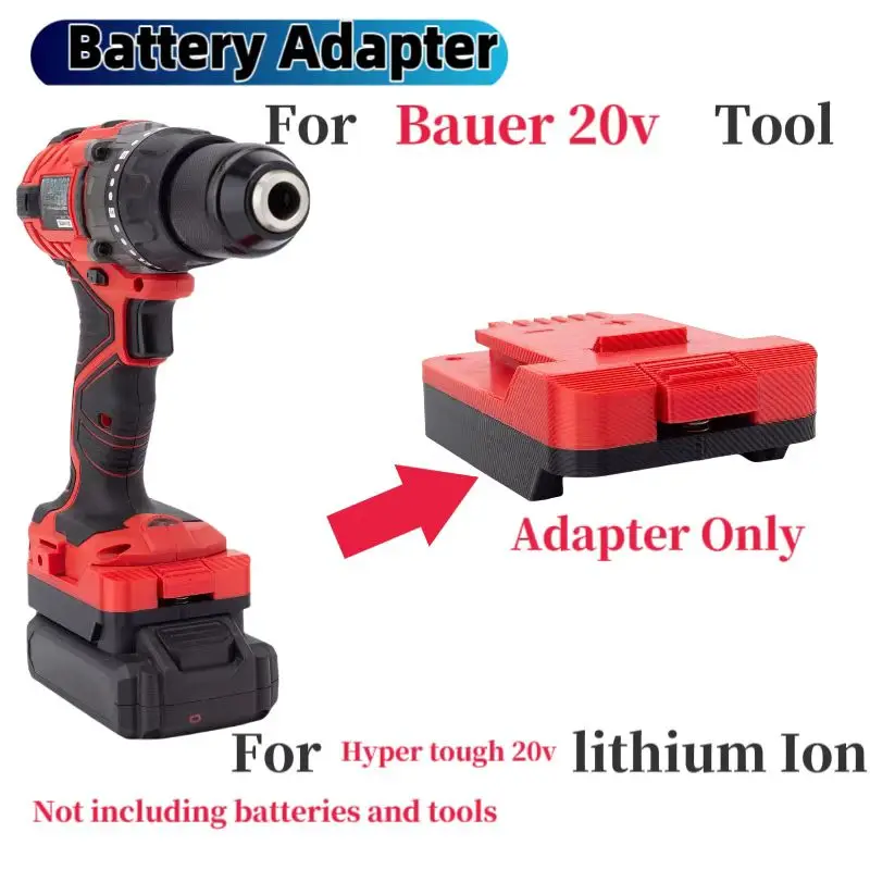 

For Dewalt 20v Lithium Battery Adapter Converter Converter To Hyper Tough 20V Brushless Cordless Tools (Only Adapter)