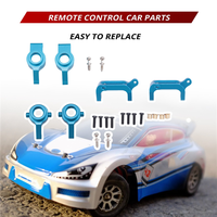 MACH-Aluminum Front Rear Steering Hub Base C Carrier Knuckle Upgrade Kit For Wltoys A959 A949 A969 A979 K929 1/18 RC Car