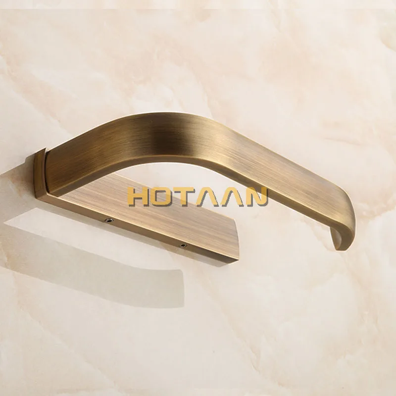 .,Antique Brass Finish Solid Brass Toilet Paper Holder Bathroom Accessoreis Toilet Tissue Paper Roll holder YT-10492