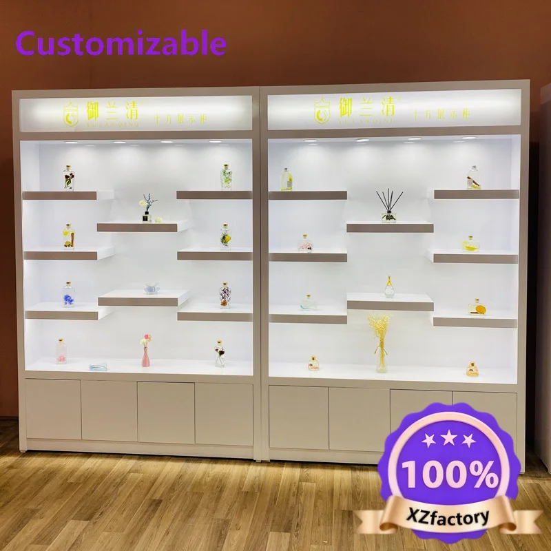Factory Direct 2026 Top RatedSimple modern cosmetics display cabinet, skin care product display cabinet, image cabinet, beauty s