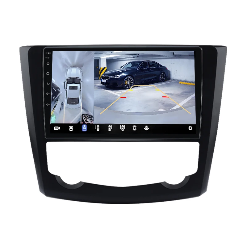 Junsun V9 360 °   Kamera Drahtloses CarPlay Android Auto Radio für Renault Kadjar 2015-2019 4G Auto-Multimedia GPS 2din Autoradio Navi
