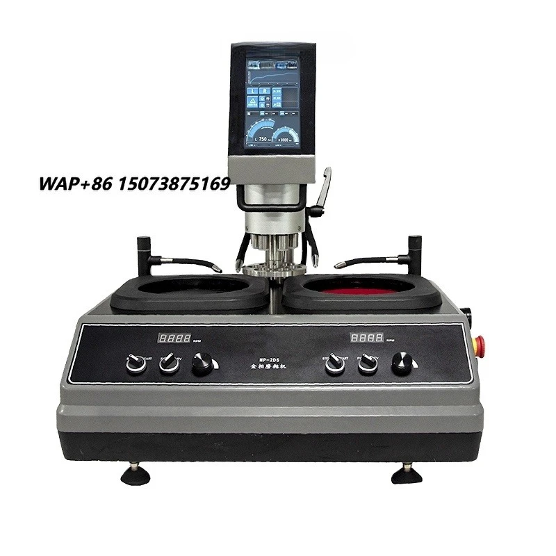 Automatic Intelligent Metallographic Grinding and Polishing Machine with Motor As Core Component