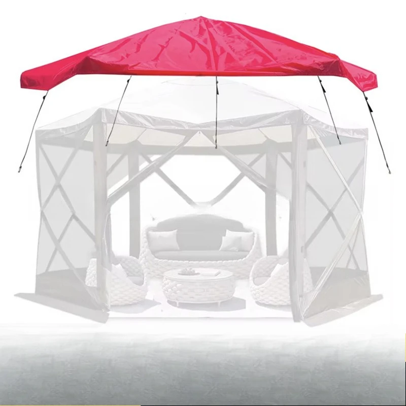 

Rain cover 250D Oxford cloth rain cover, hexagonal gauze shade, universal in all seasons