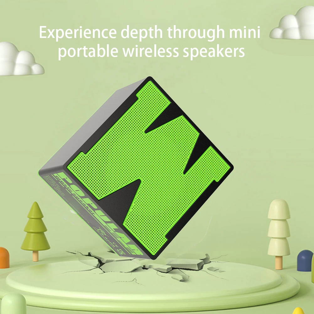 M1 Wireless Bluetooth Speakers Mini Audio Portable Speaker HIFI Small Portable Speaker Hands-Free Call Outdoor Sound Box Player
