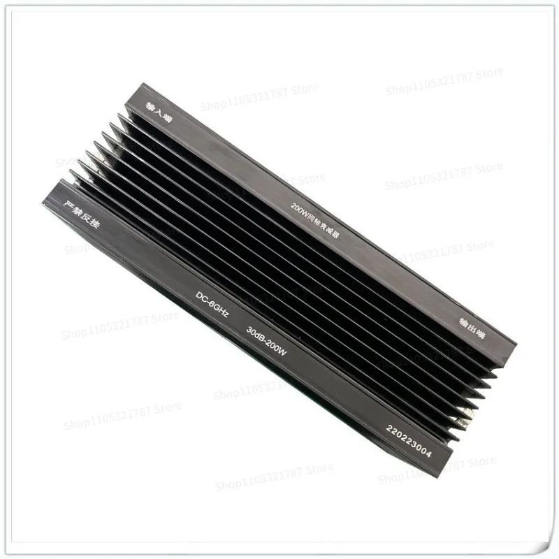 200W Fixed Attenuator N, 4.3-10, DIN Type Frequency DC-6GHz