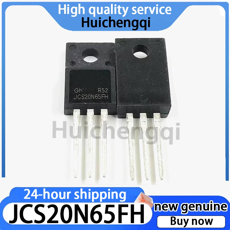 5PCS Original Genuine JCS20N65FH Package TO-220 N-channel 650V/20A MOSFET