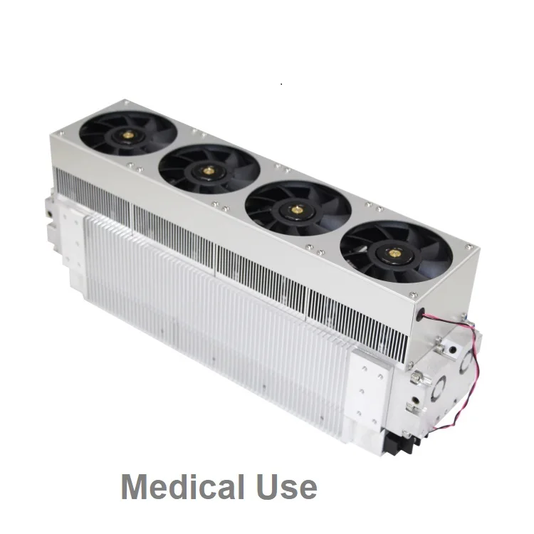 Yongli 38W 10.6μm Wavelength Full-enclosed Metal RF Co2 Laser Tube For Medical