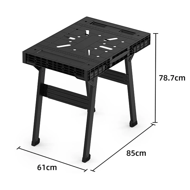 

Folding Work Table, 2-in-1 Easy Setup Portable Folding Worktable & Folding Workbench, Versatile Clamping Worktable