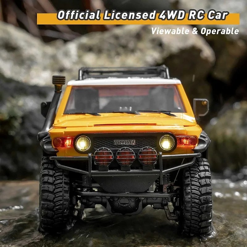 Fms Rochobby 1:18 Toyota FJ Cruicer 4WD Cooloozer Ready To Run Model With Transmission RTR RC Car