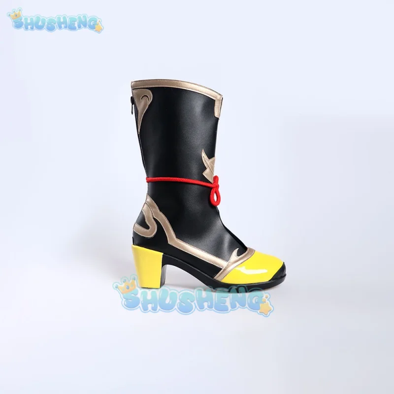 Genshin Impact cos Xiangling cosplay Anime game character shoes