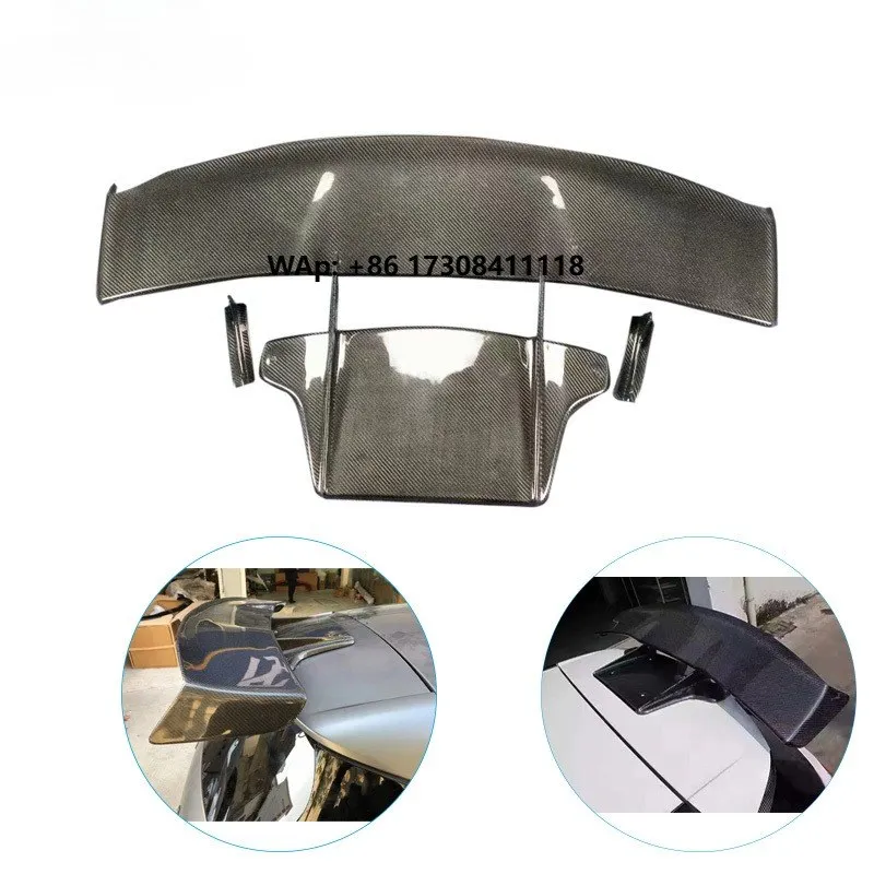 

V Style Real Carbon Fiber Small Rear Ducktail Spoiler Wing Rear Spoiler for A-class W176 2012-2016