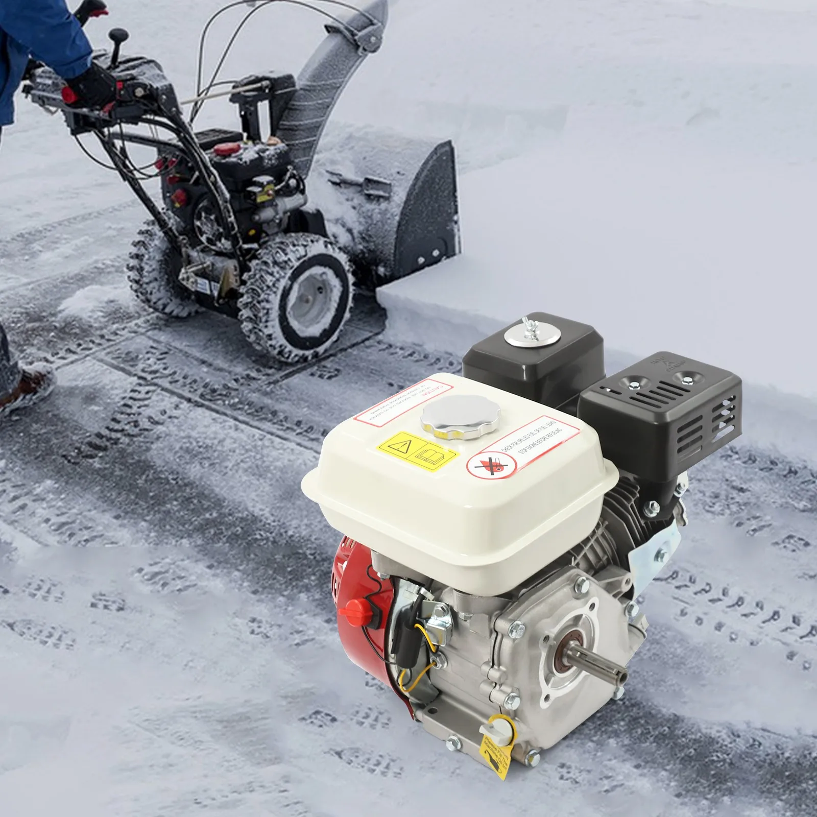 Moteur à essence 4,4 kW 4 temps 212 cm³ 7,5 CV refroidi par air 3600 tr/min
