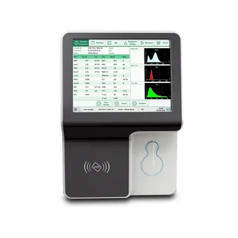 Auto IVD Cell Counter Machine, analisador de bioquímica, analisador, 5 partes