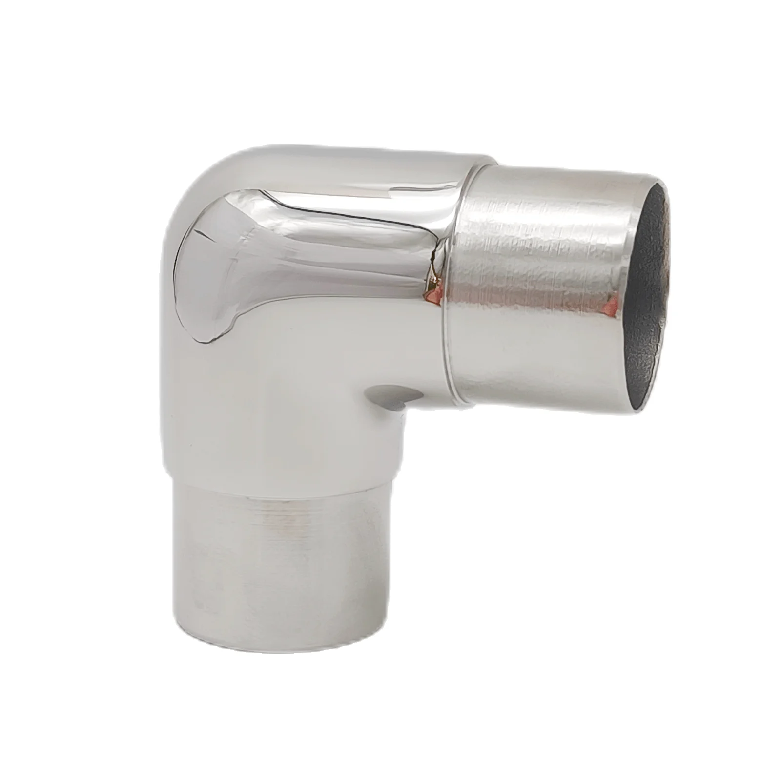 38.1mm Stainless Steel Handrail Corner Elbow L Shaped Tube Component for Stair Railing Mirror Polished