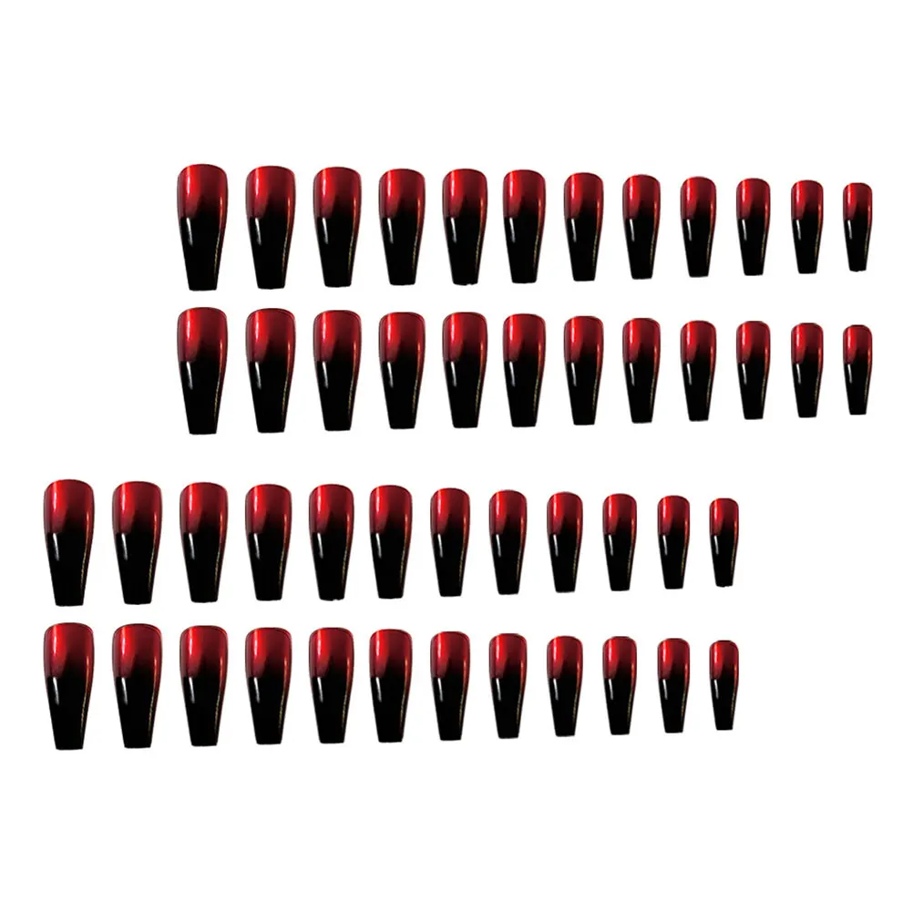 

Full Cover Fake Fingernails Glossy Ballerina False Nails Beauty Tools Long Artificial Nail Art Tips