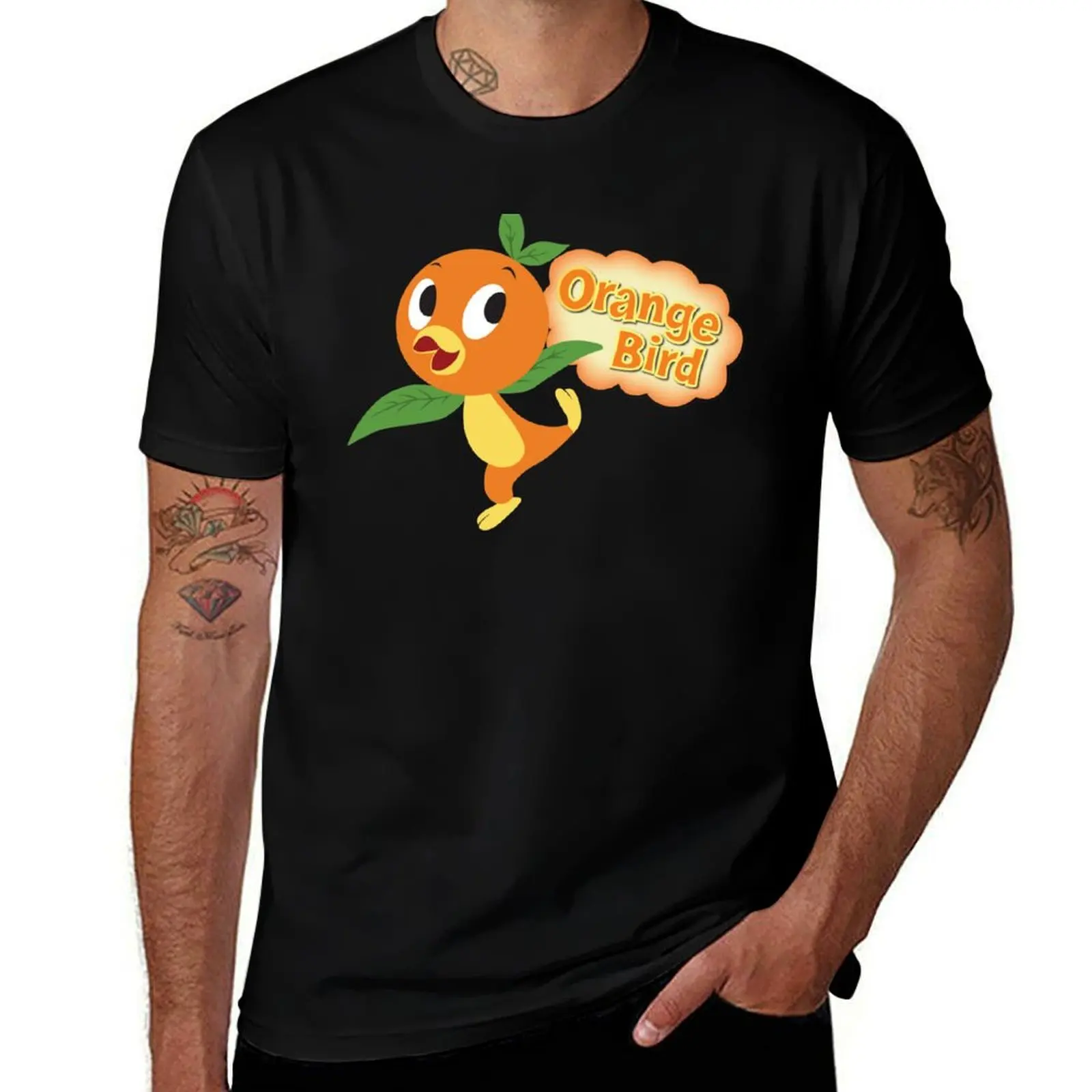 It's Orange Bird! T-Shirt Tough Fabric Work Tee T-Shirt