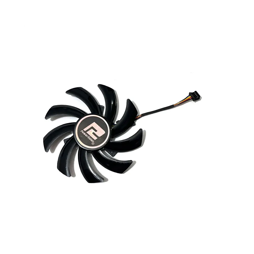 GPU NEW 85MM RX 5700XT Video Card Cooler Fan For POWERCOLOR RX 6700 6700XT 6500XT 6600 6600XT 5700XT Fighter Competitive Fan