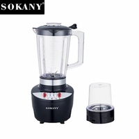 1.5L Electric Portable Kitchen Blender Mixer Machine Mini Bean Coffee Grinder Juicer Cup Food Processors 220V  Juice Chopper 착즙기