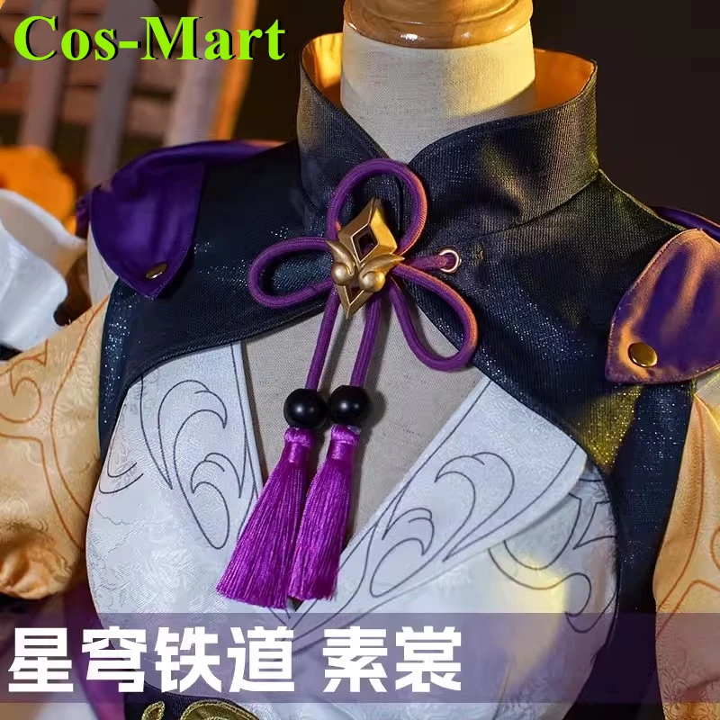 Cos-Mart Game Honkai: Star Rail Sushang Cosplay Costume Gorgeous Elegant Combat Uniforms Activity Party Role Play Clothing Hot