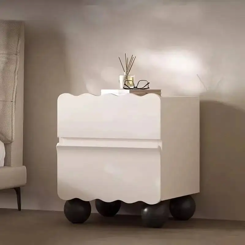 

Table European Aesthetic Modern Night Storage Luxury Simple Bedside Table Italian Nordic Mesita De Noche Bedroom Furniture
