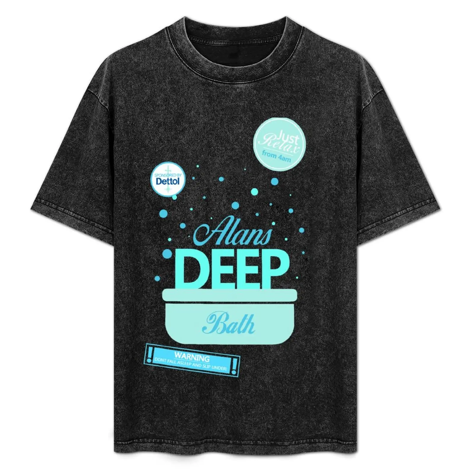 

Alan's Deep Bath T-Shirt Aesthetic clothing shirts graphic tee football t shirt anime clothes sweat shirts, men