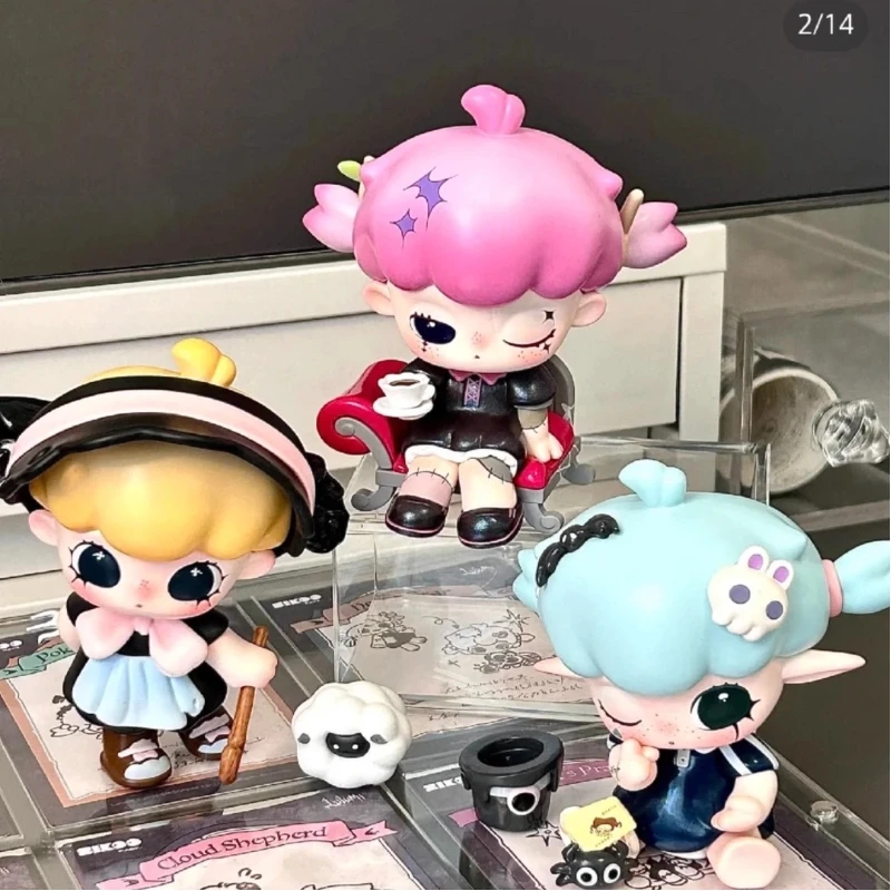 Véritable Lulumi The Rift Invitations série boîte aveugle Kawaii Action Anime Figure Surprise boîte mystère à la mode enfant cadeau personnalisé